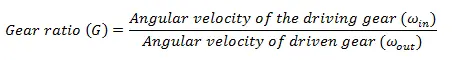 齿轮传动比公式3