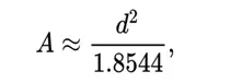 维氏硬度面积公式简化